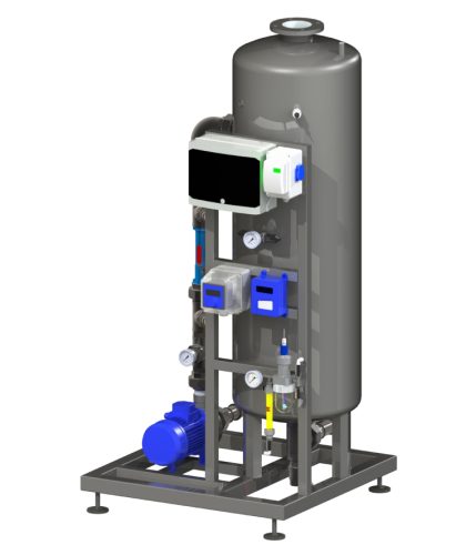 HIDRO VT 84.522 Planta de recirculación para diluir ozono. V2
