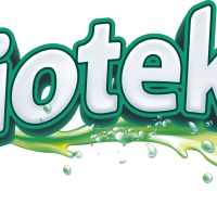 Logo de Bioteko con burbujas