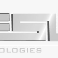 Logotipo de Tesla Technologies en plata